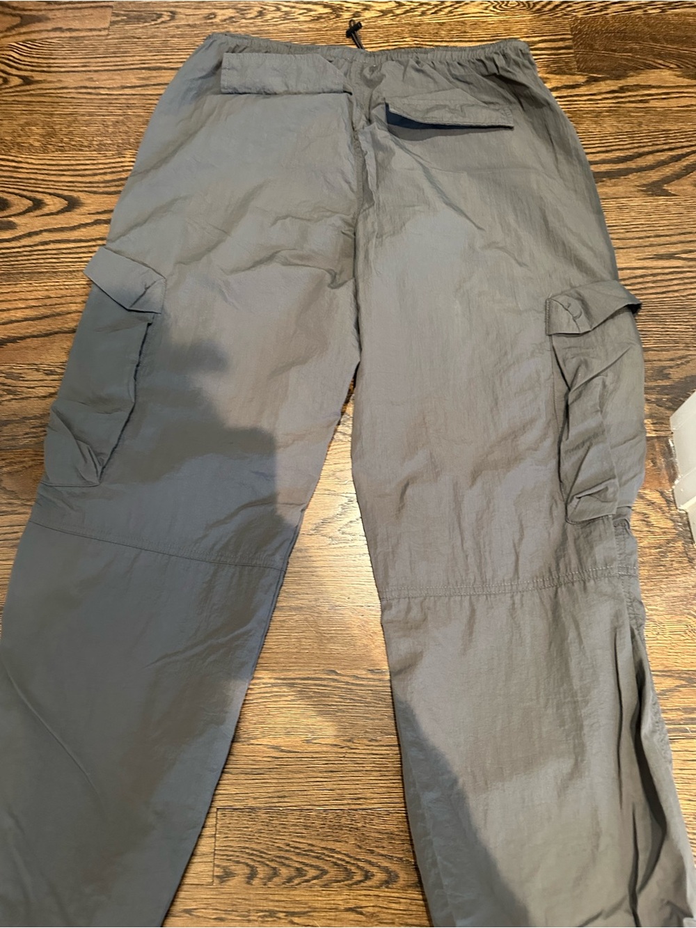 Woman’s Gray Cargo Pants - Utility Style